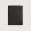 color swatch Bernardi Black Leather Travel Wallet