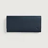 color swatch Taylor Blue Leather Continental Wallet